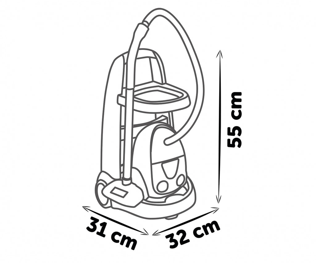 Chariot De Menage + Aspirateur