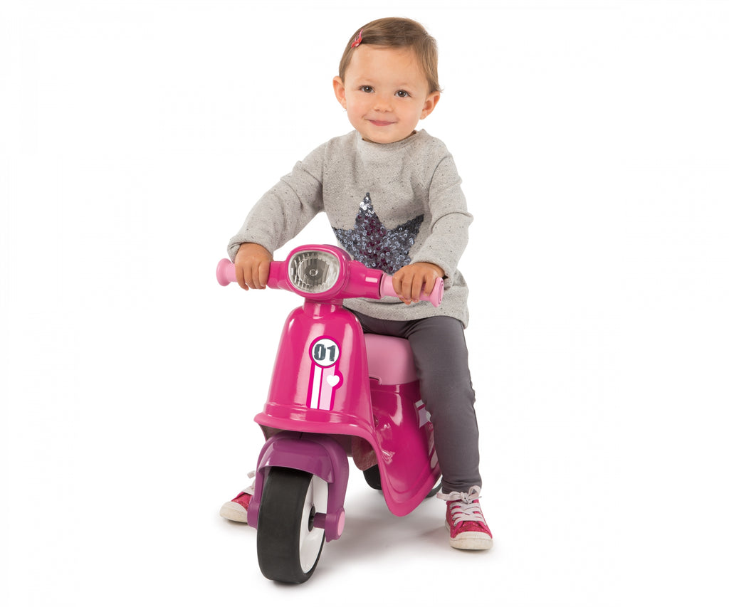 Porteur Scooter Rose
