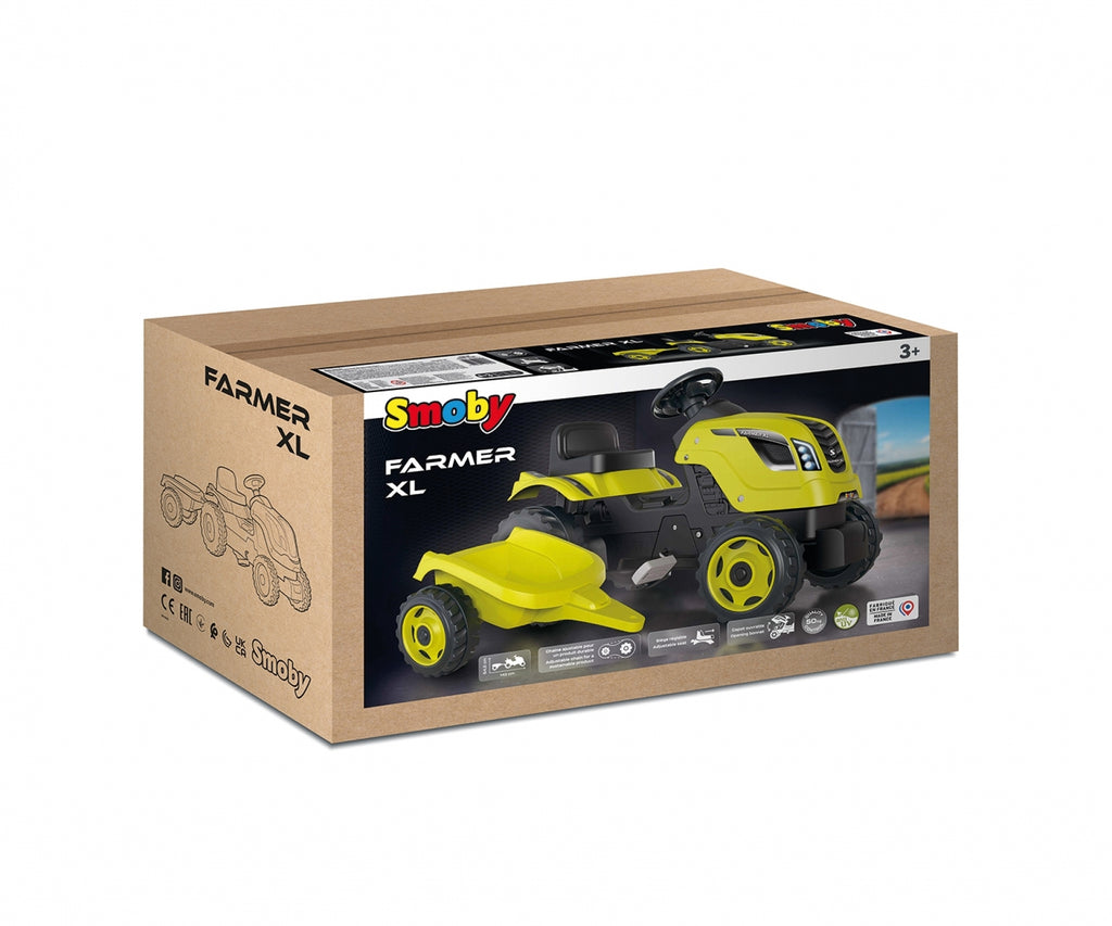 Tracteur Farmer XL + Remorque