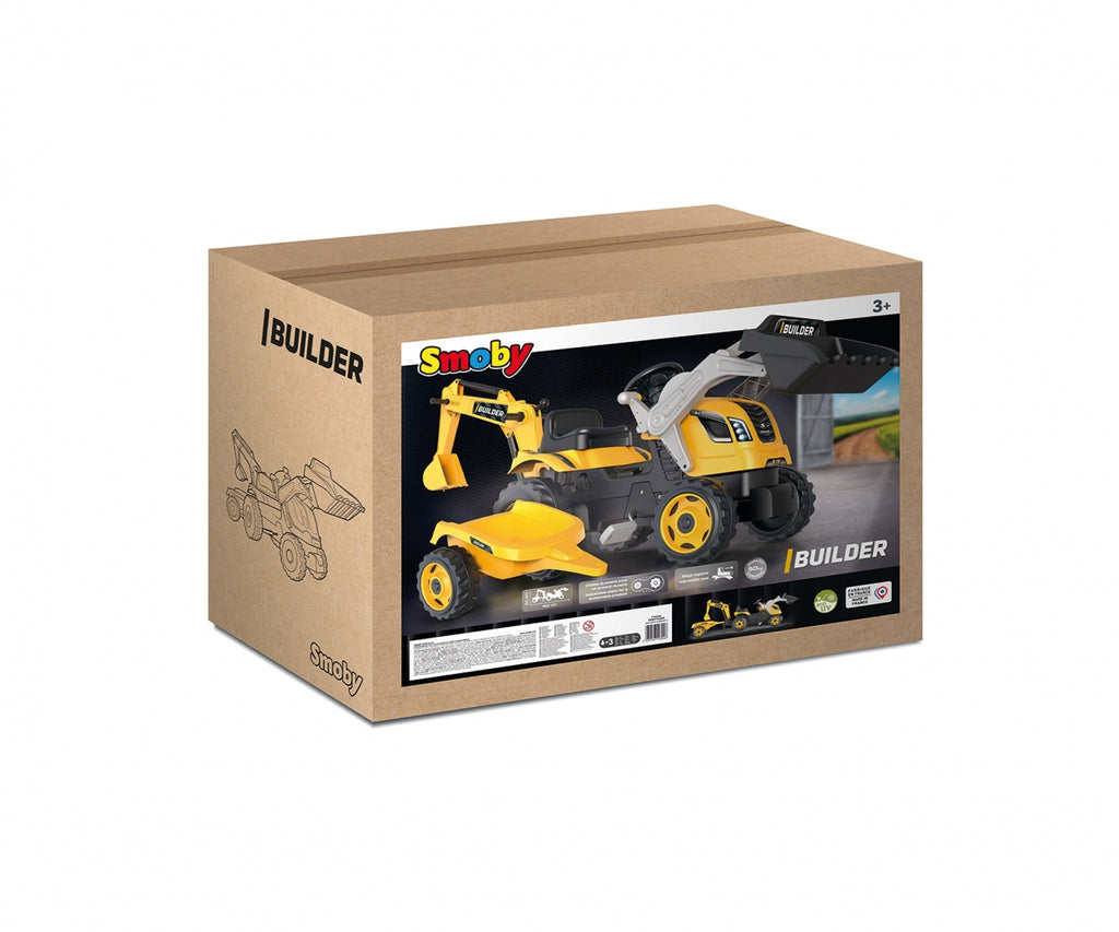 Tracteur Builder Max + Remorque