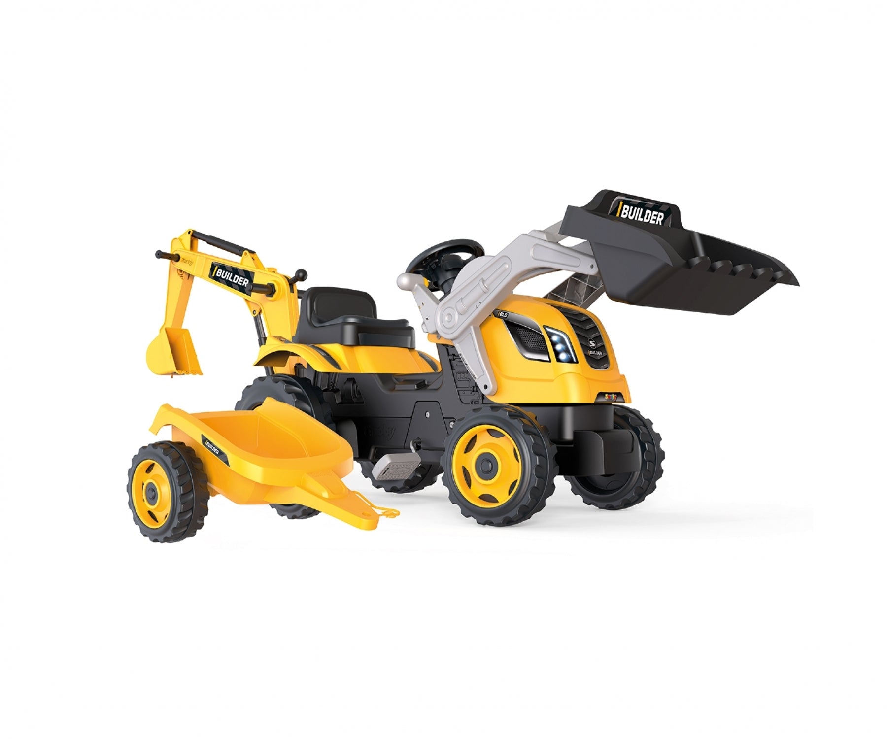 Tracteur Builder Max + Remorque