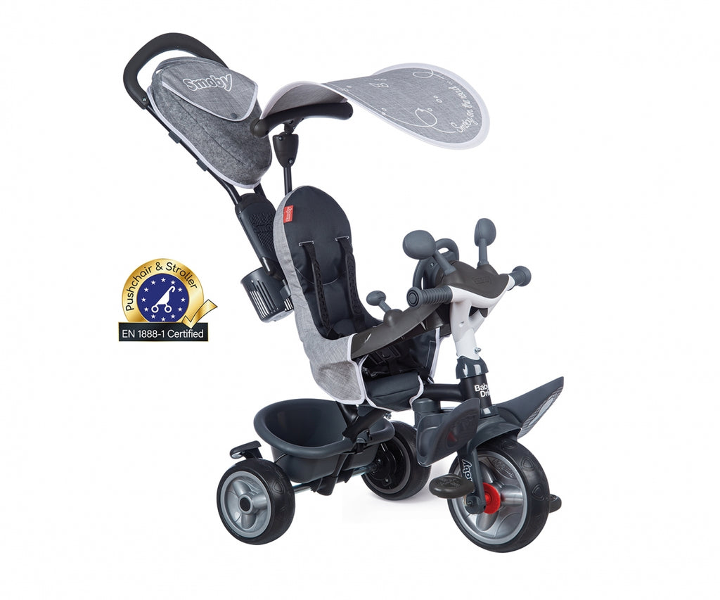 Tricycle Baby Driver Plus Gris