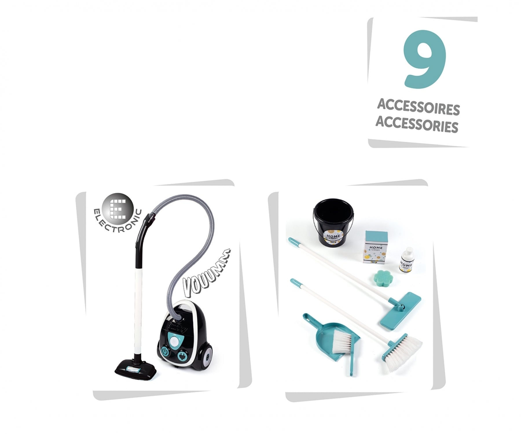 Chariot De Menage + Aspirateur