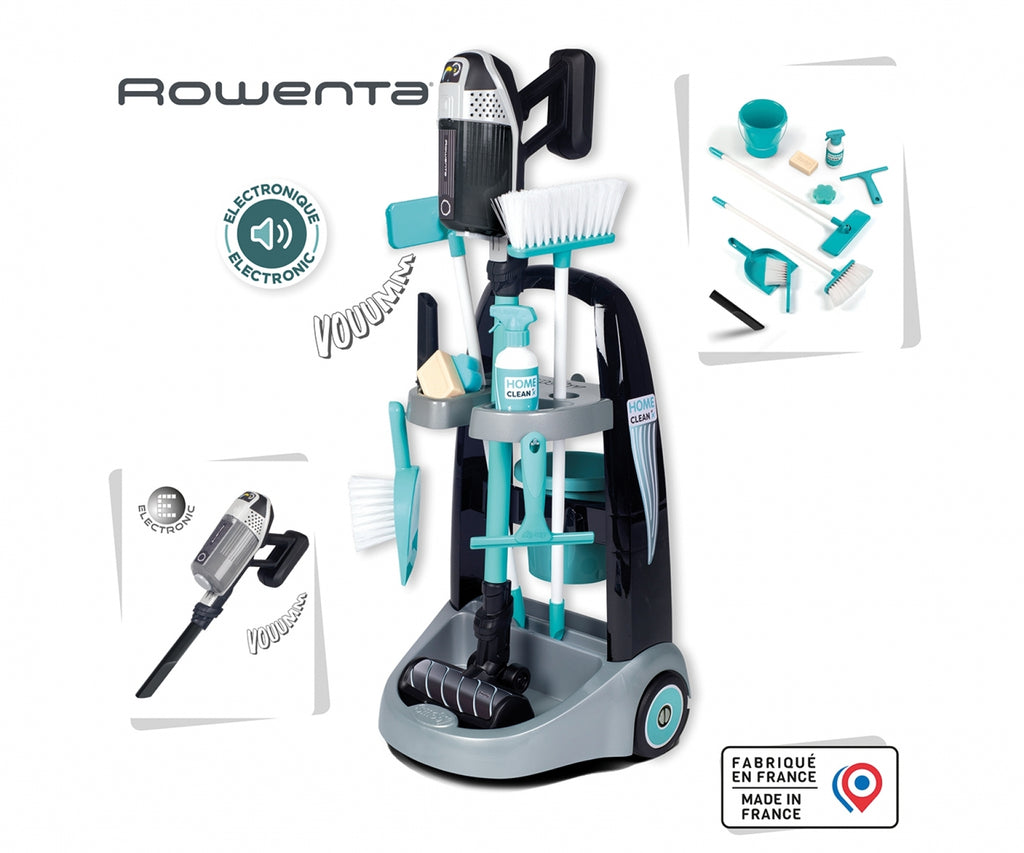 Rowenta Chariot De Ménage + Aspirateur balai