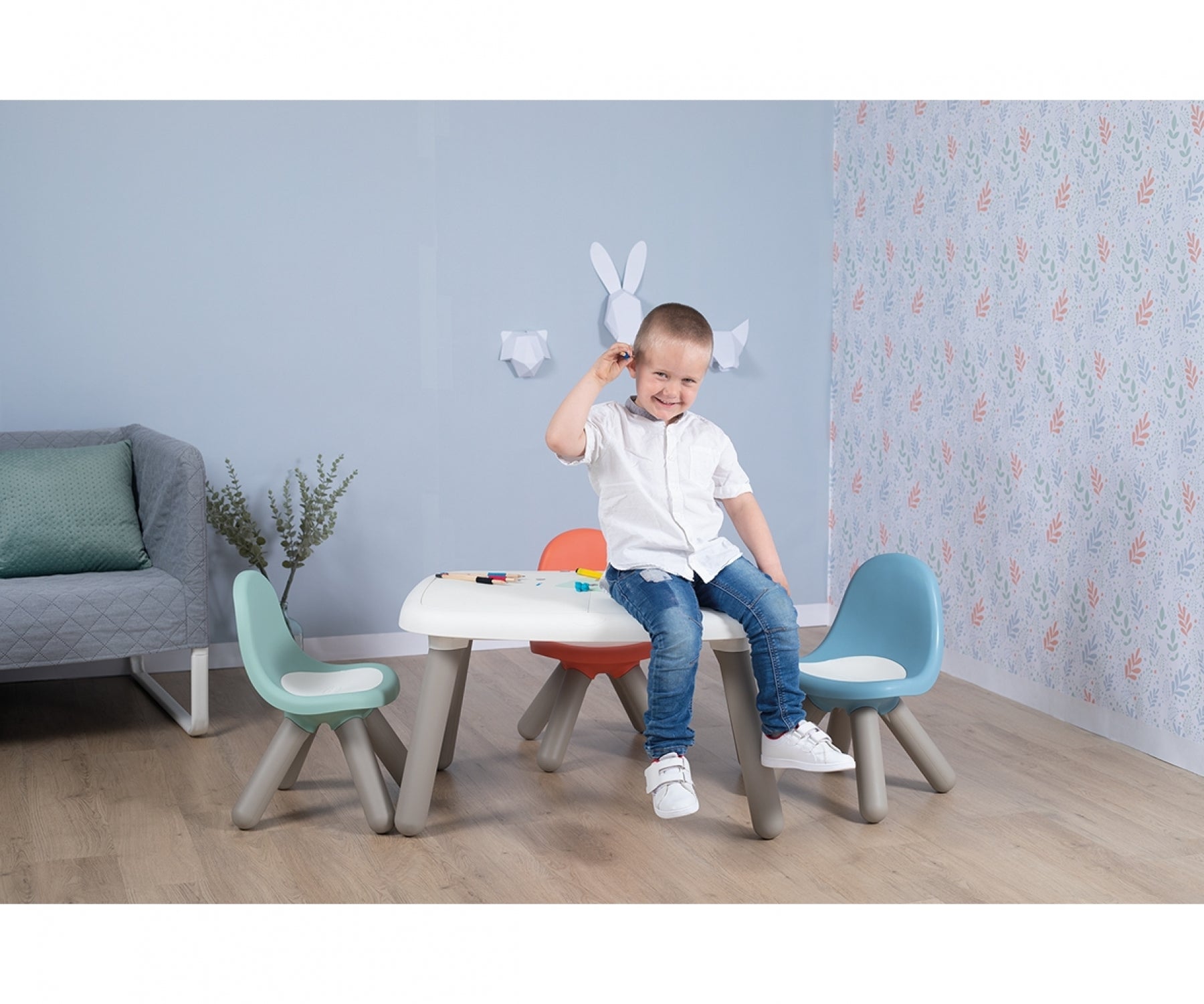 Kid Table Blanc