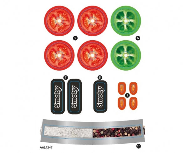 PLANCHE ADH. N2 BARBECUE AAL4547