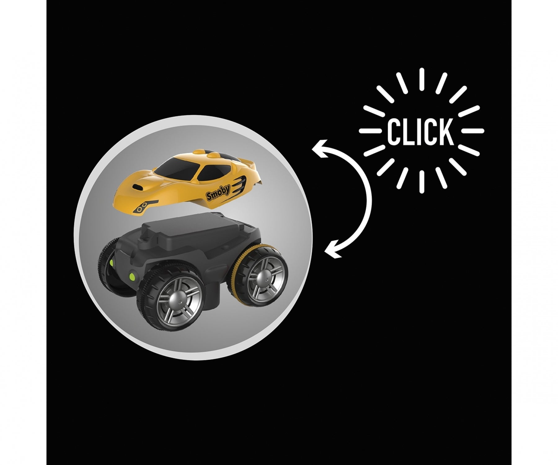 FleXtreme Voiture Course Jaune