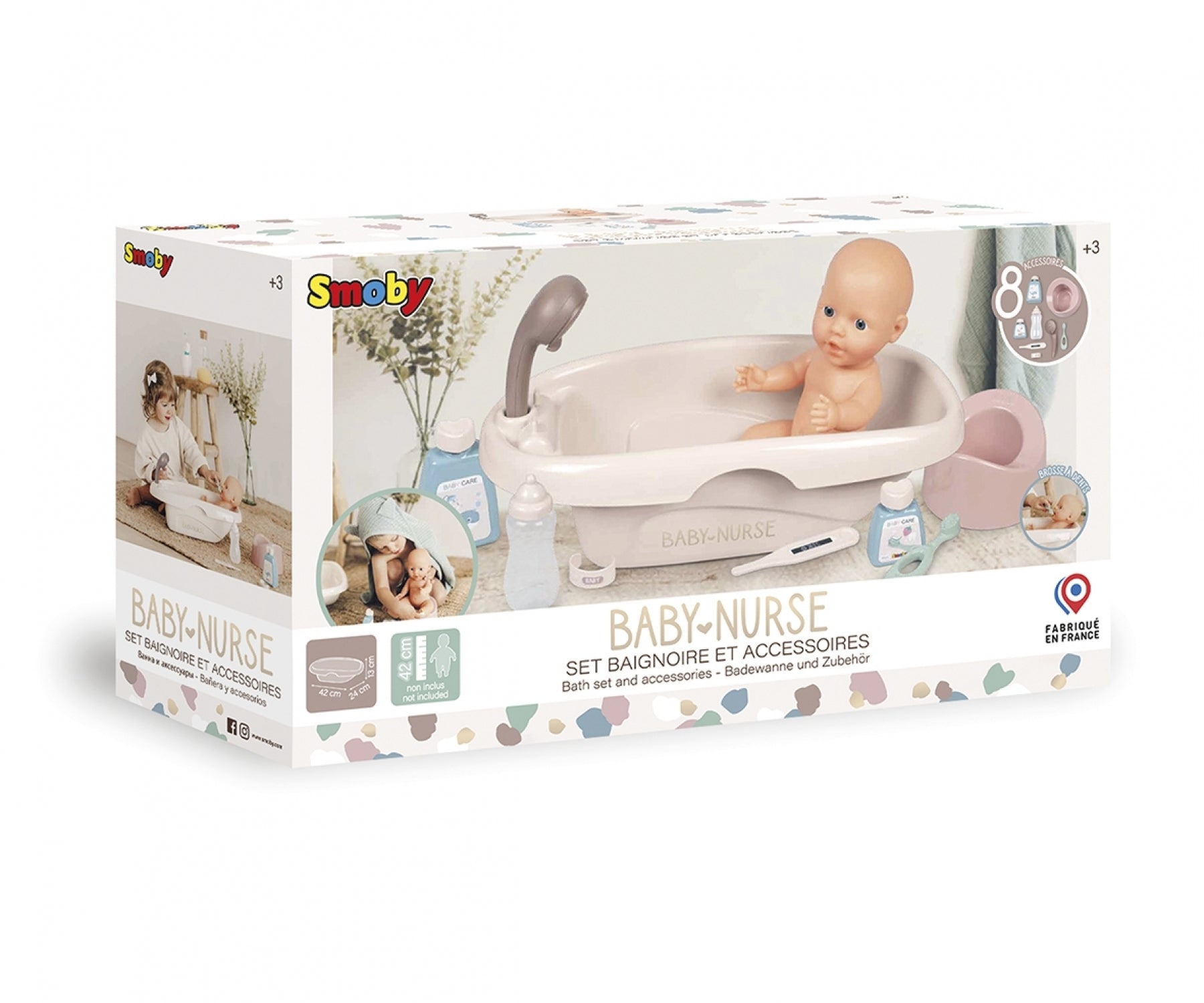 BN Set Baignoire Et Accessoires