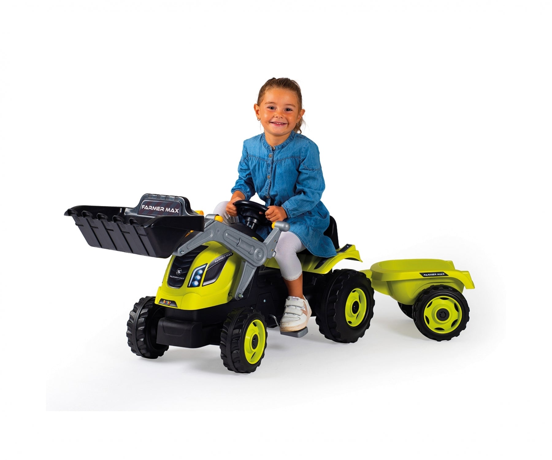 Tracteur Farmer Max + Remorque