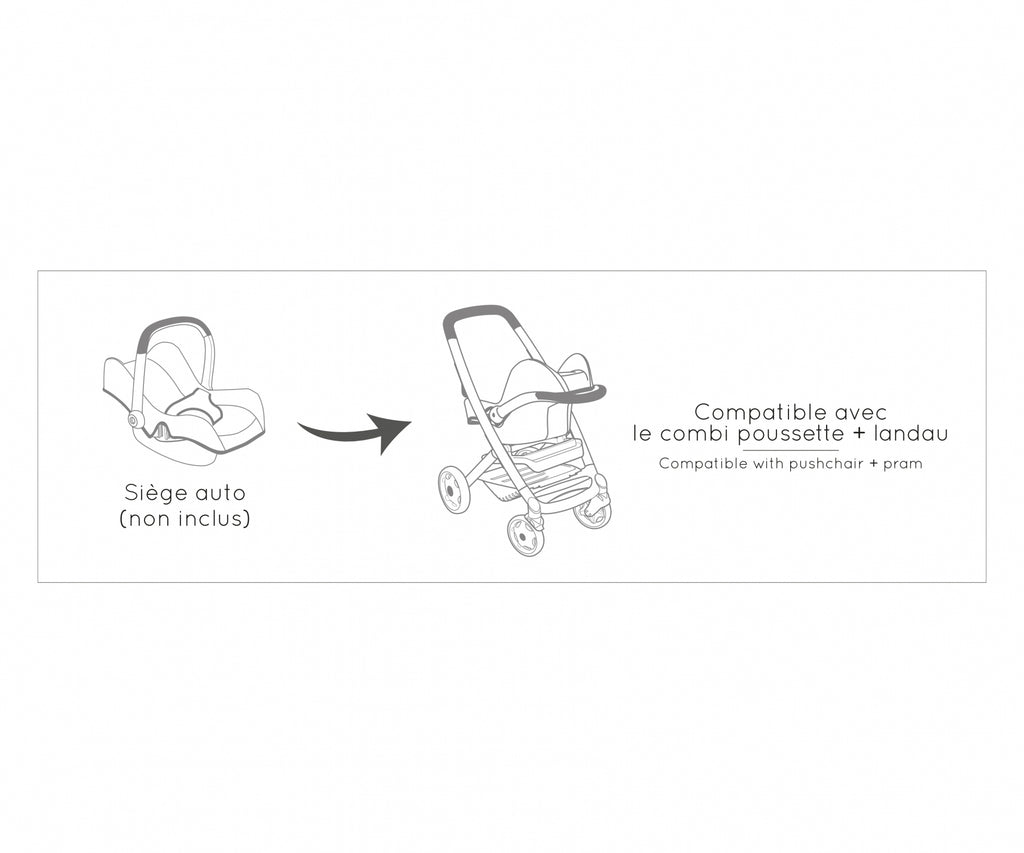 Maxi-Cosi Poussette+Landau Rose