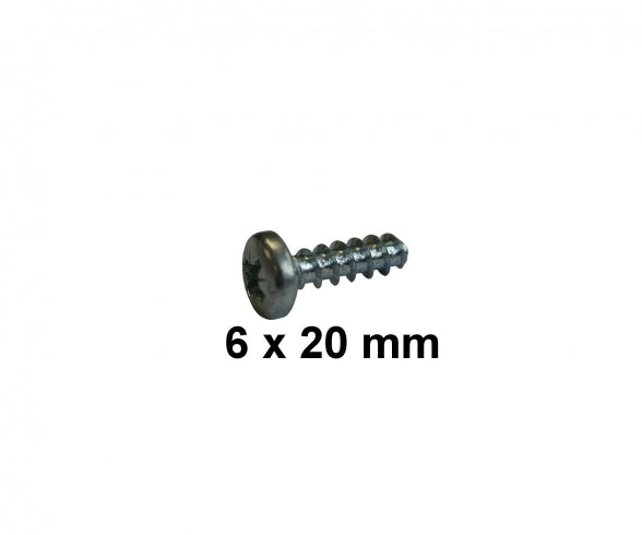 VIS VBA 6X20 TCB POZI ZN BOUT PLAT 94101140