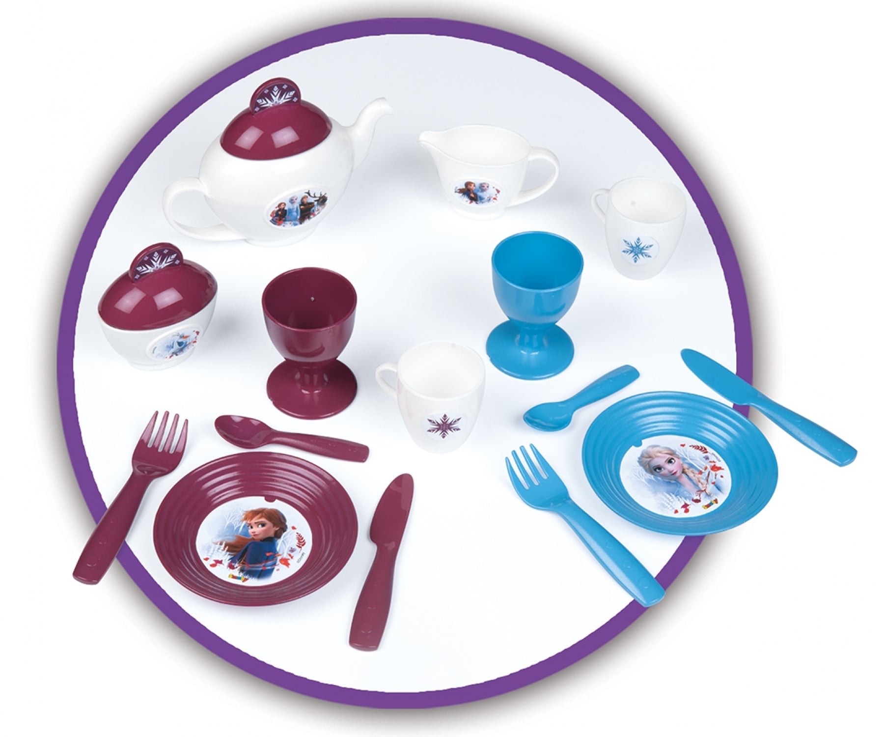 La Reine Des Neiges Plateau Tea Time XL