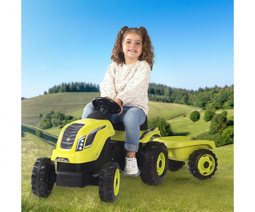Tracteur Farmer XL + Remorque