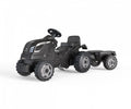 Tracteur Farmer XL Noir + Remorque