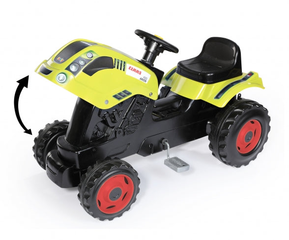 Claas Tracteur Farmer XL + Remorque