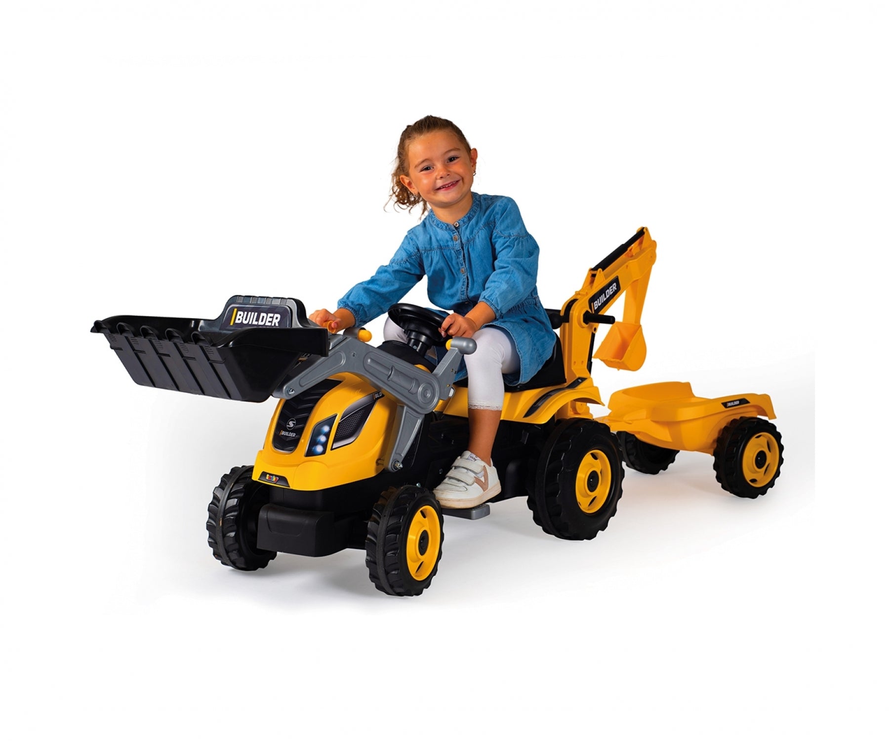 Tracteur Builder Max + Remorque