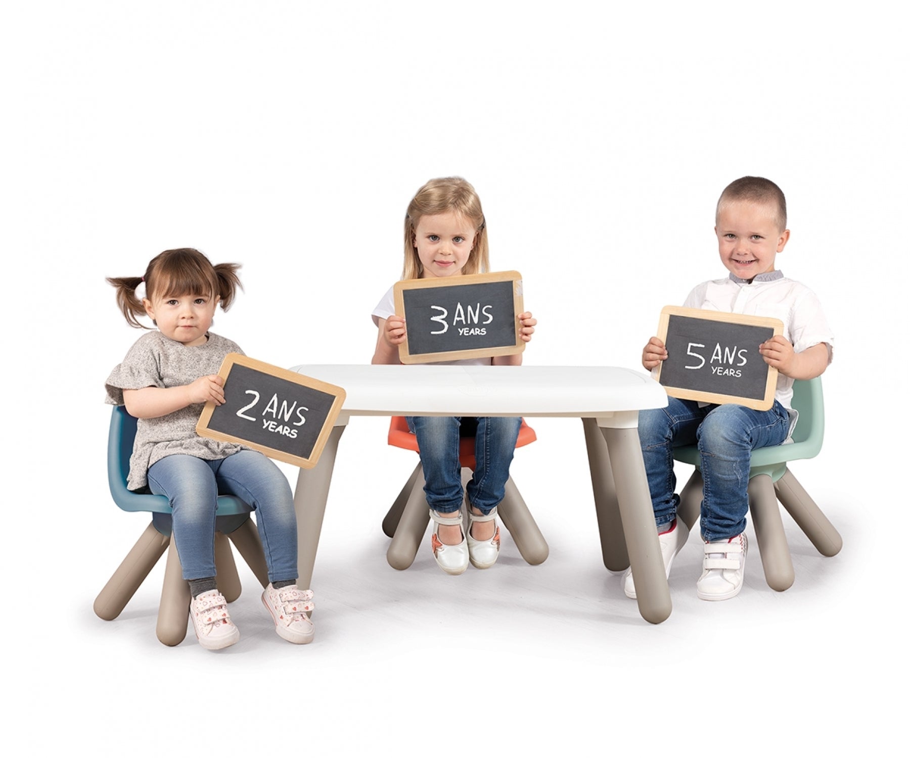 Kid Table Blanc
