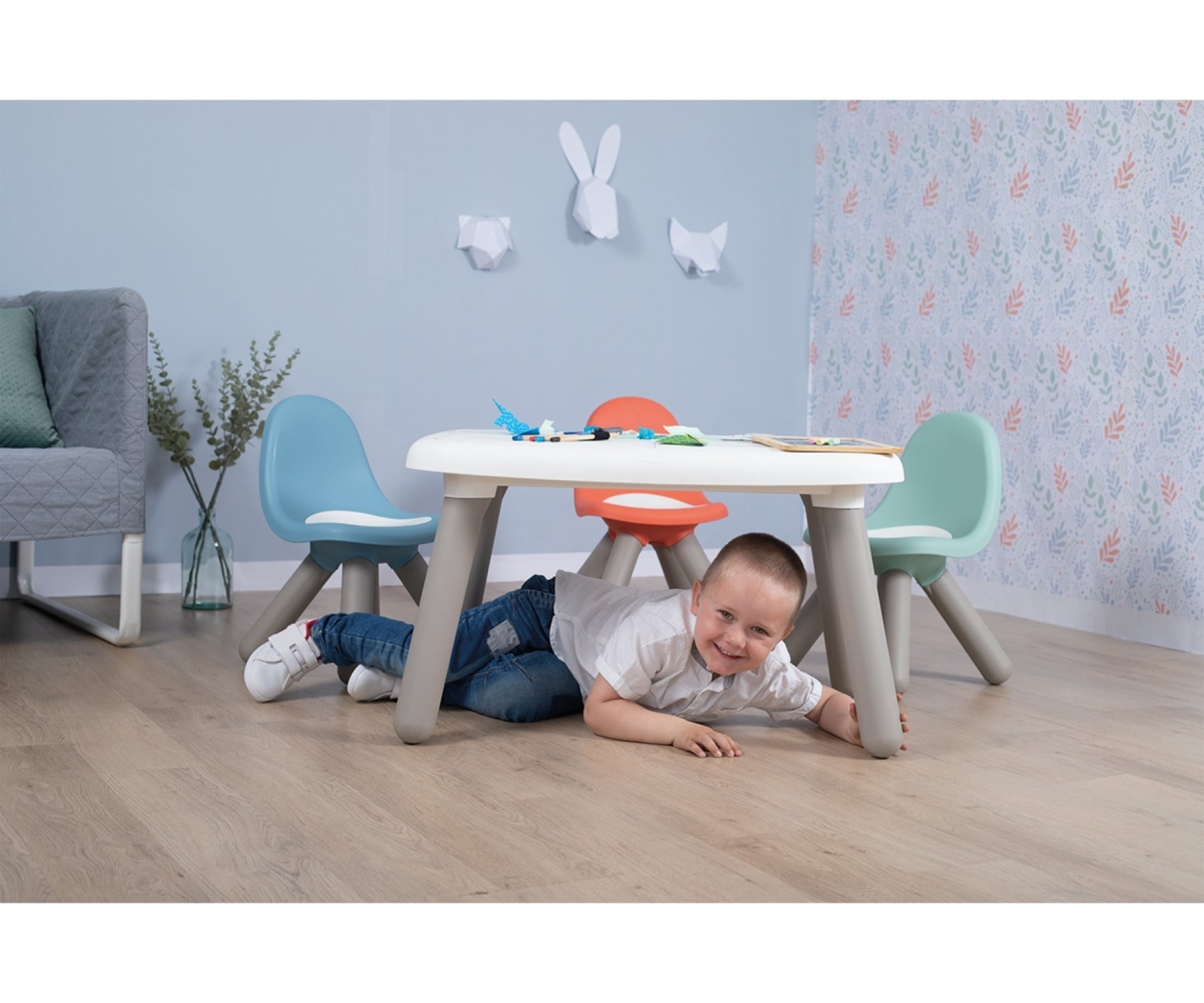 Kid Table Blanc