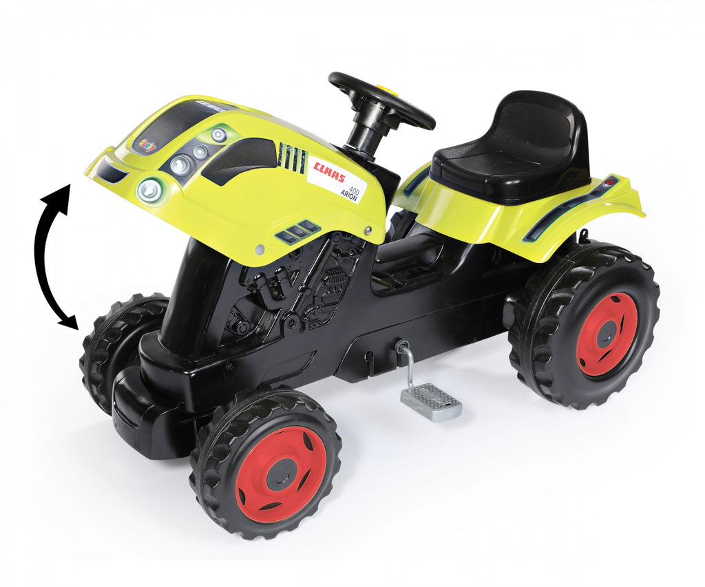 Claas Tracteur Farmer XL + Remorque