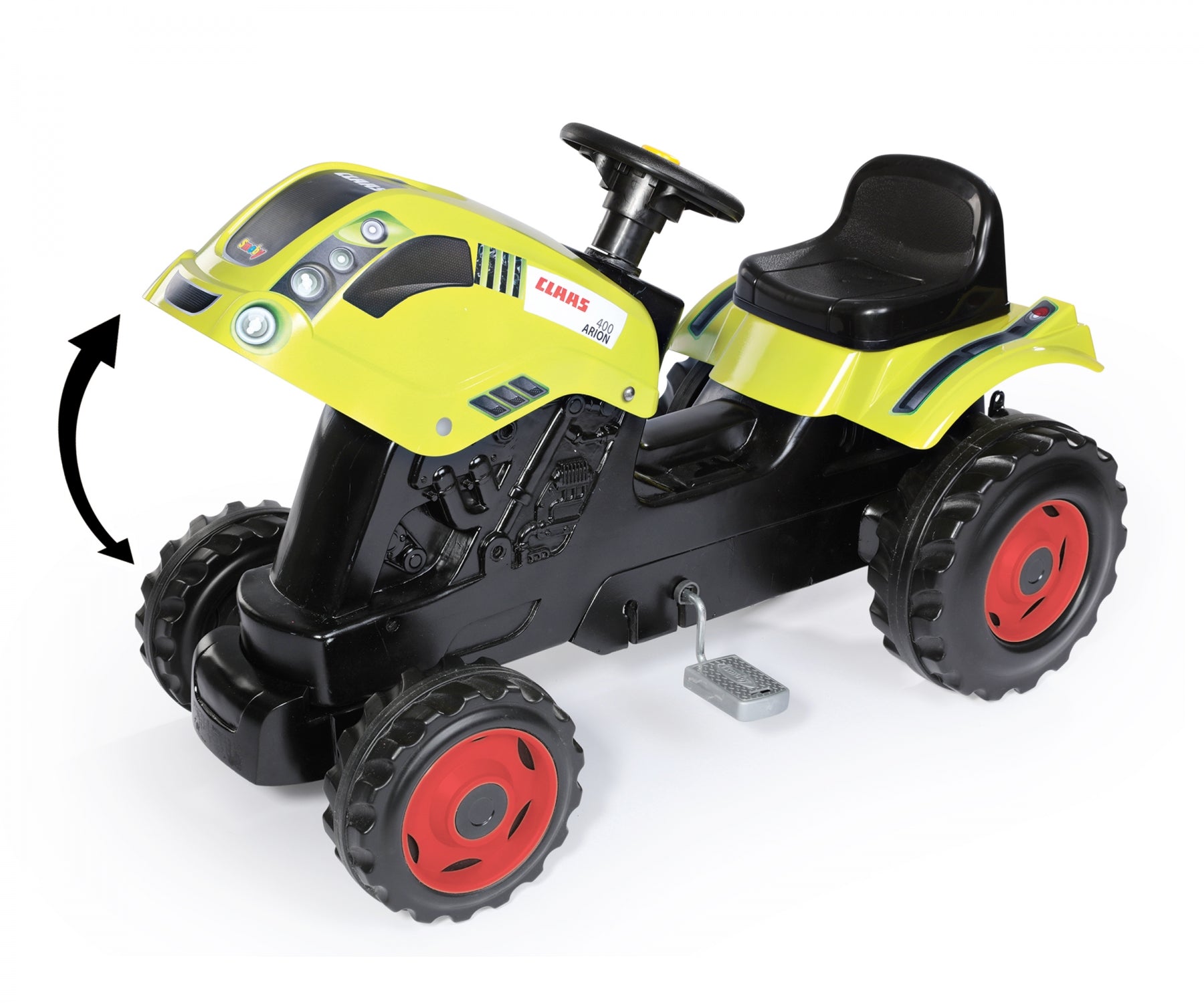 Claas Tracteur Farmer XL + Remorque